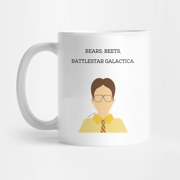 Bears, Beets, Battlestar Galactica by GeekySchitt